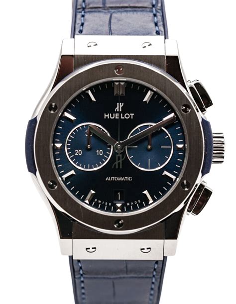 541.nx.7170.lr hublot|Classic Fusion Titanium Blue 42 mm .